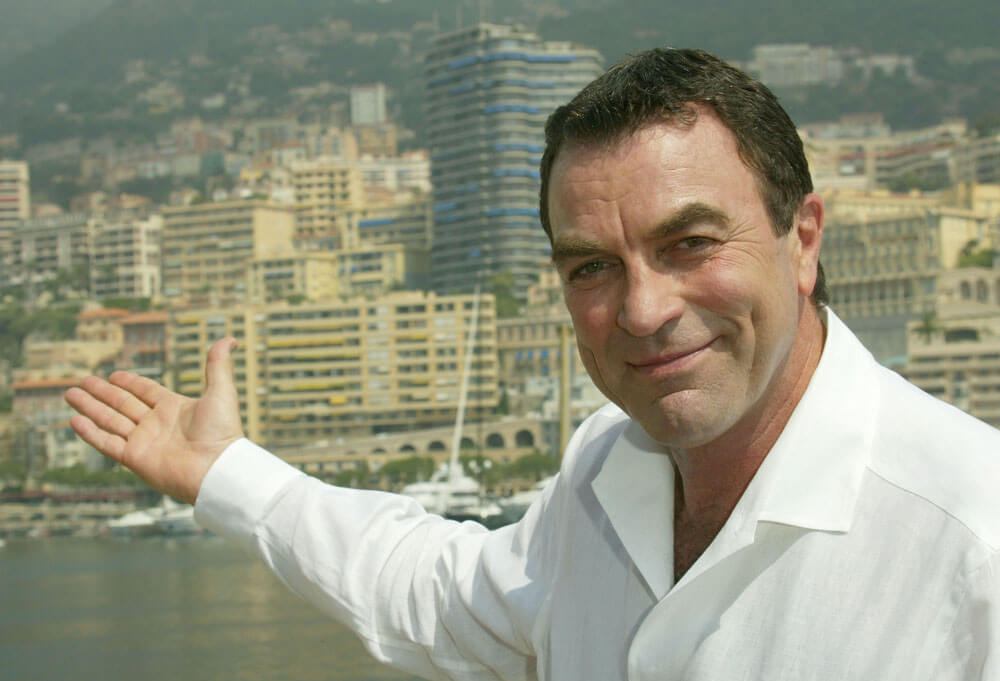 2004 Monte-Carlo TV Festival - Tom Selleck Interview with "Access Hollywood" and Photo Session
