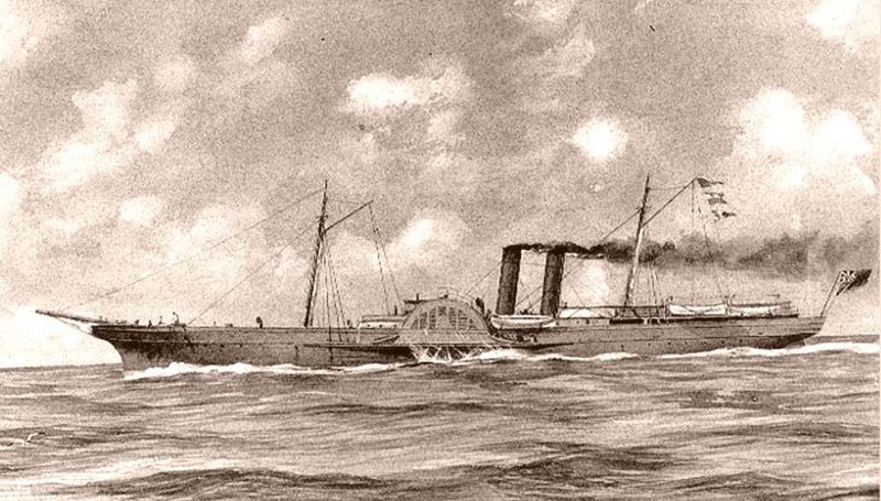 Advance, a Greenock-built American Civil War blockade-running sidewheel steamer