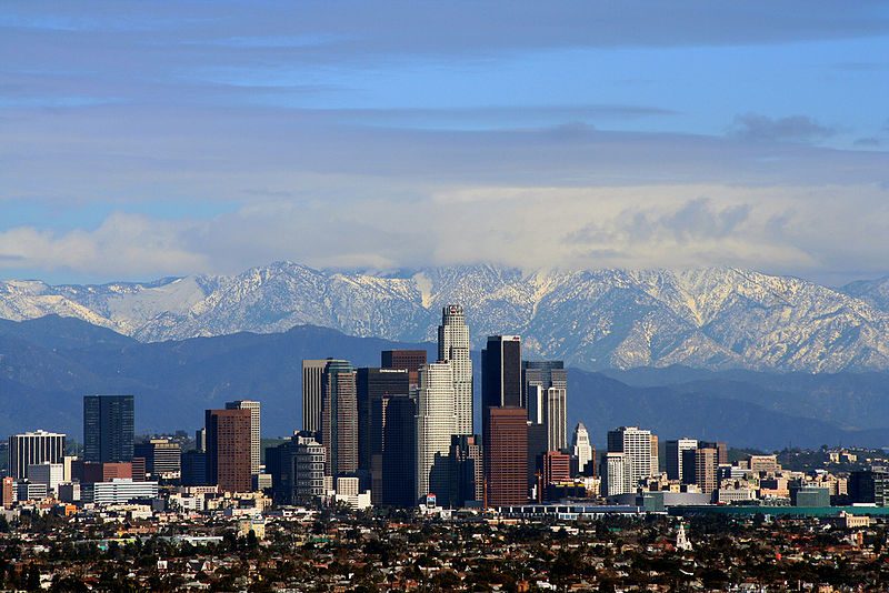 San Gabriel Mountains east of downtown Los Angeles – Author: Todd Jones – CC BY 2.0