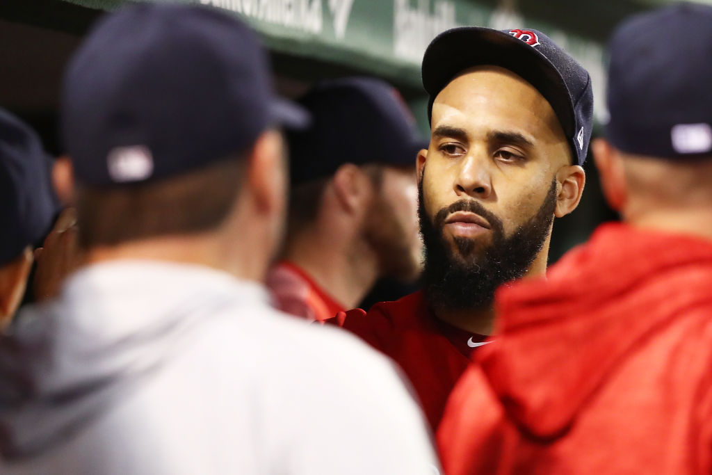 David Price In Dugout 