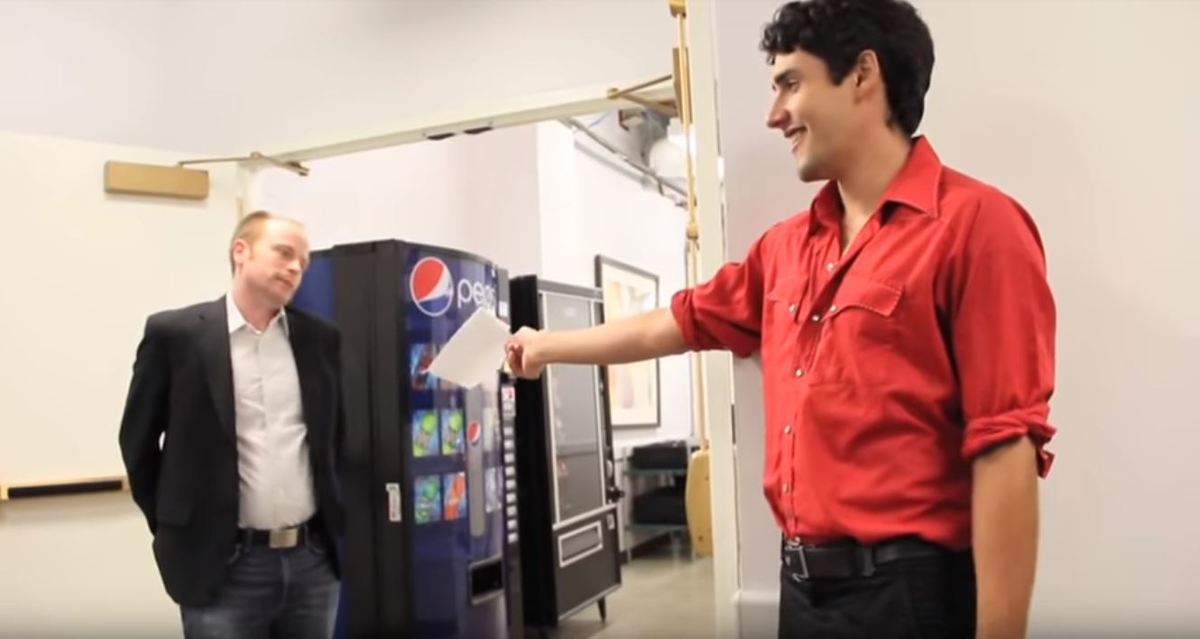 Joey Quit his job with a marching band