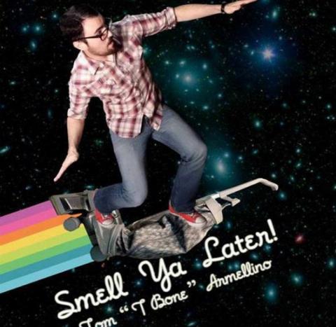 T Bones picture of resignation