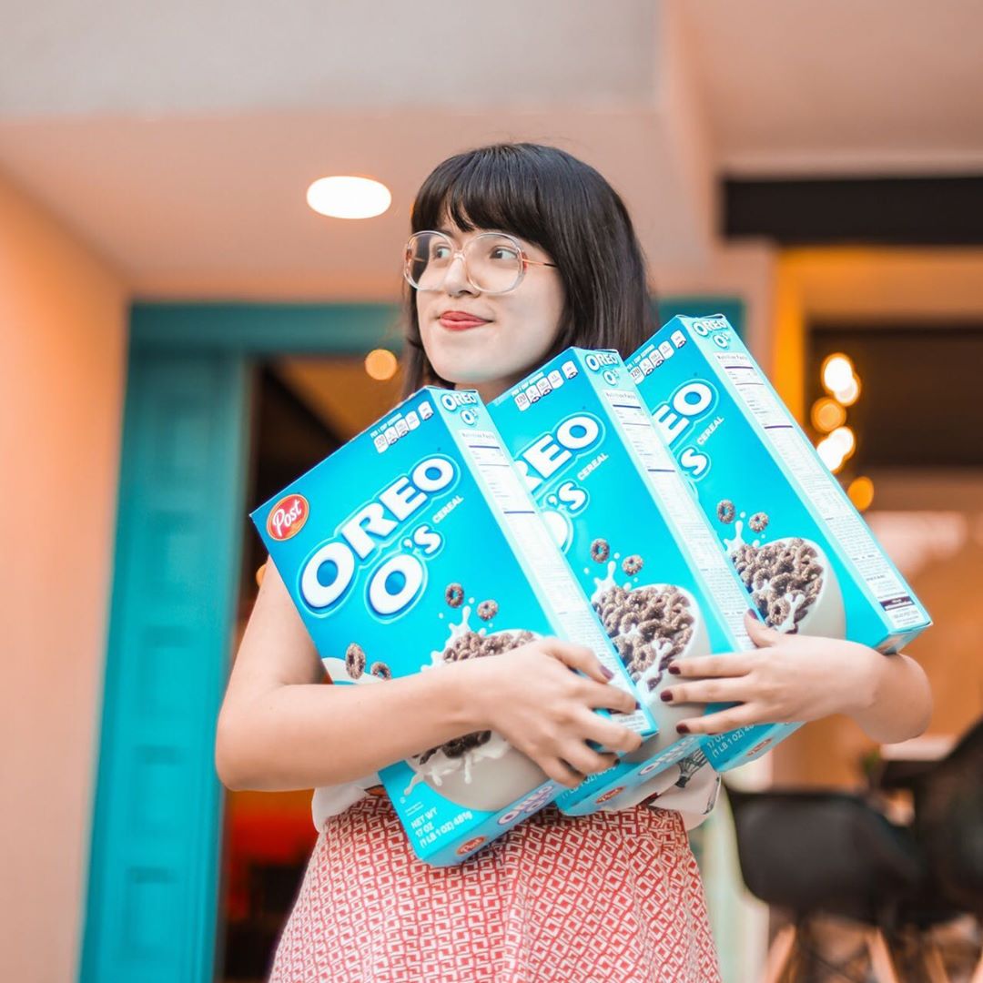 cereal boxes look yummy to eat