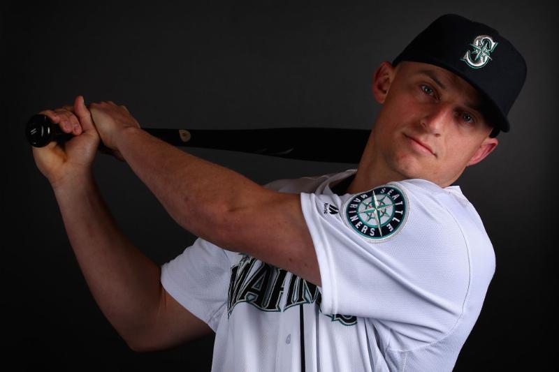 Kyle Seager #15 of the Seattle Mariners poses for a portrait during photo day at Peoria Stadium on February 18, 2019 in Peoria, Arizona-1130523721