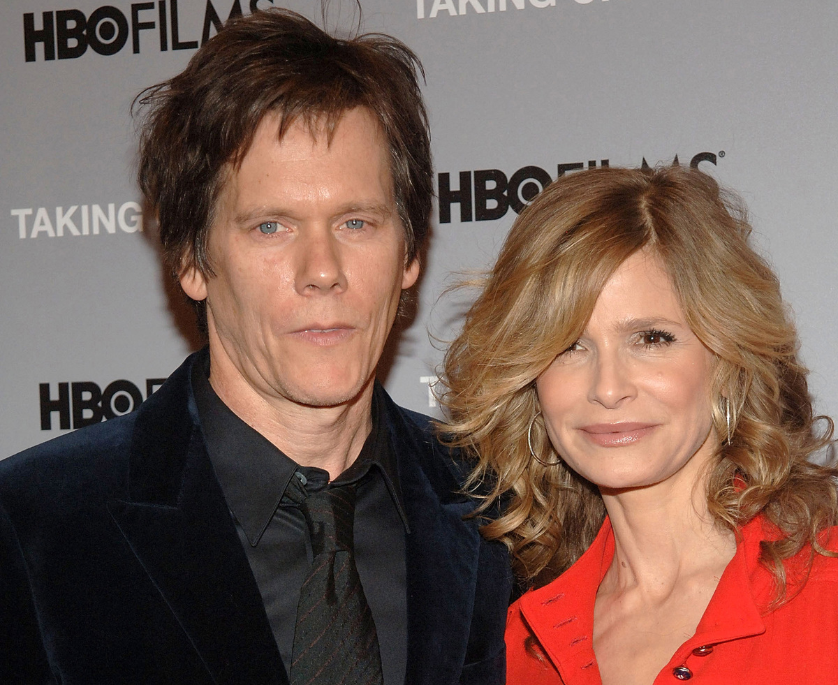 Actors Kevin Bacon and Kyra Sedgwick attend the premiere of "Taking Chance" at the Time Warner Screening Room on February 11, 2009 in New York City.