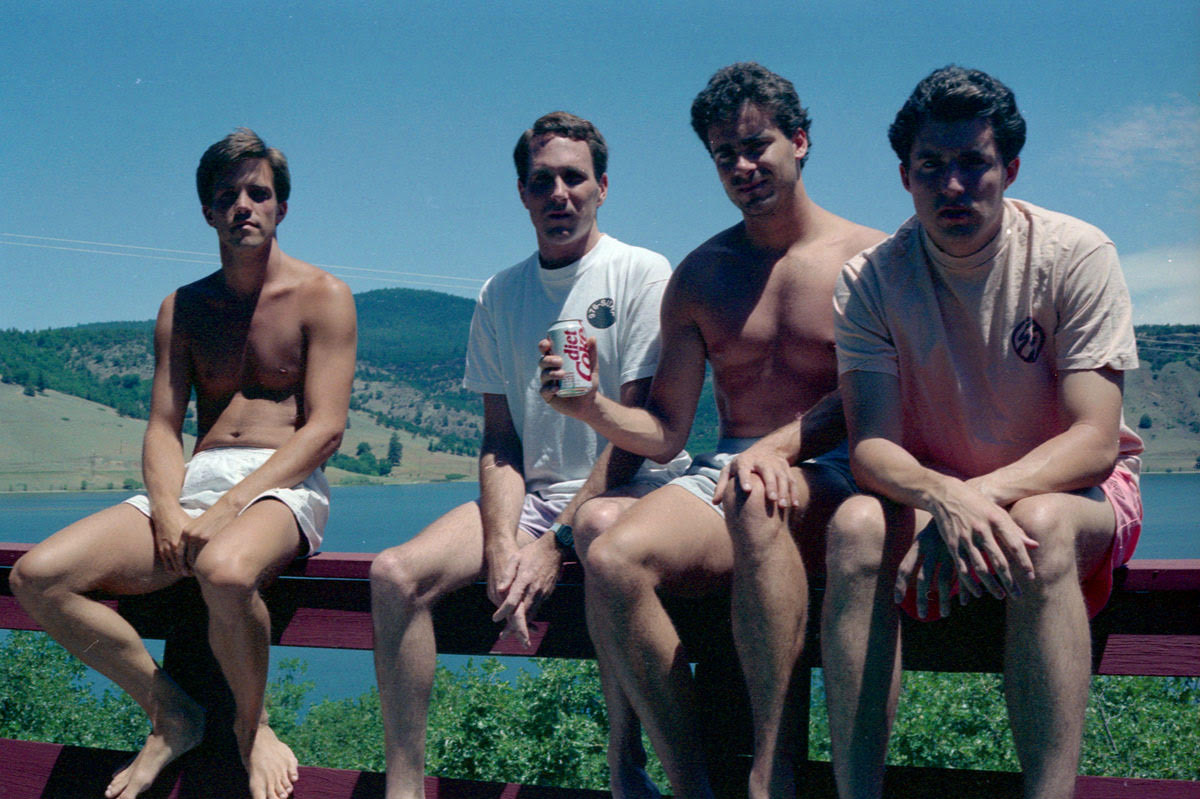 the friends almost took an early picture