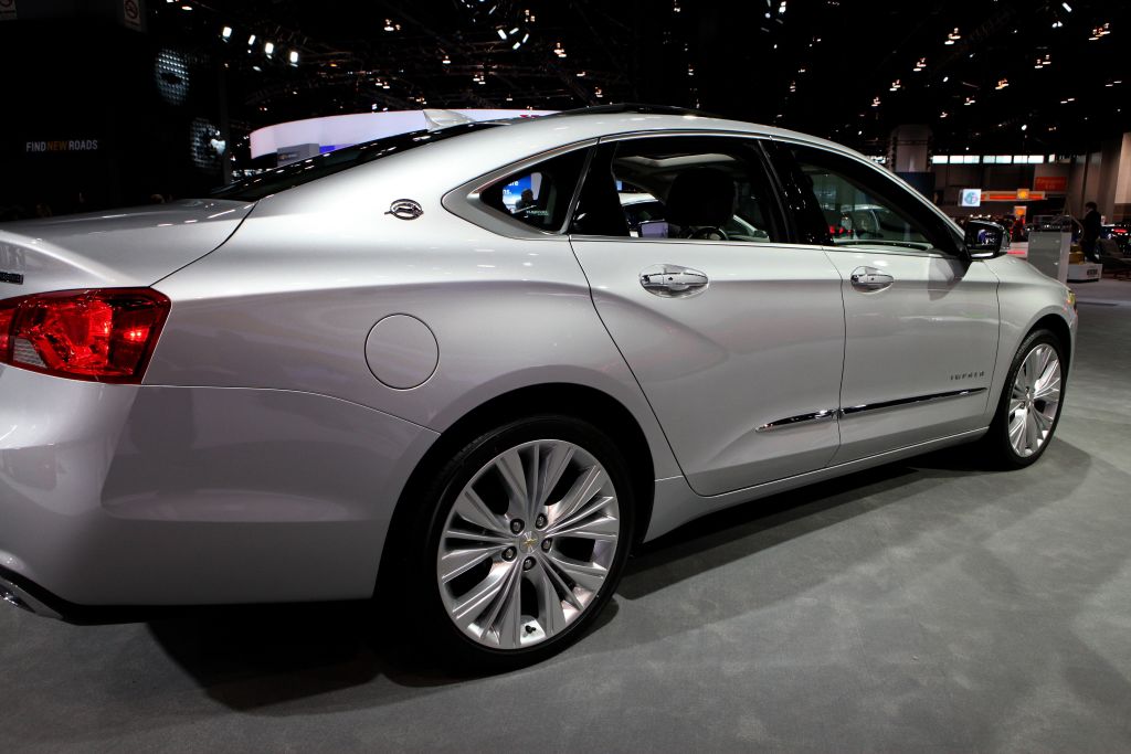 2017 Chevrolet Impala is on display at the 109th Annual Chicago Auto Show 