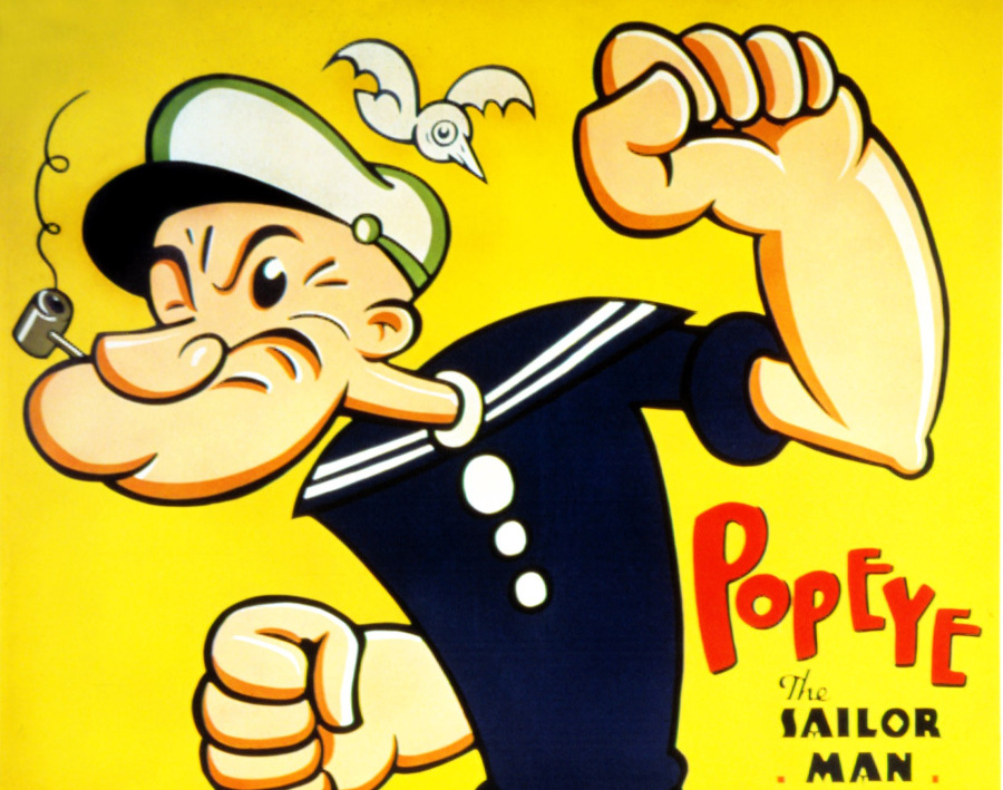 popeye was voiced by an apprentice