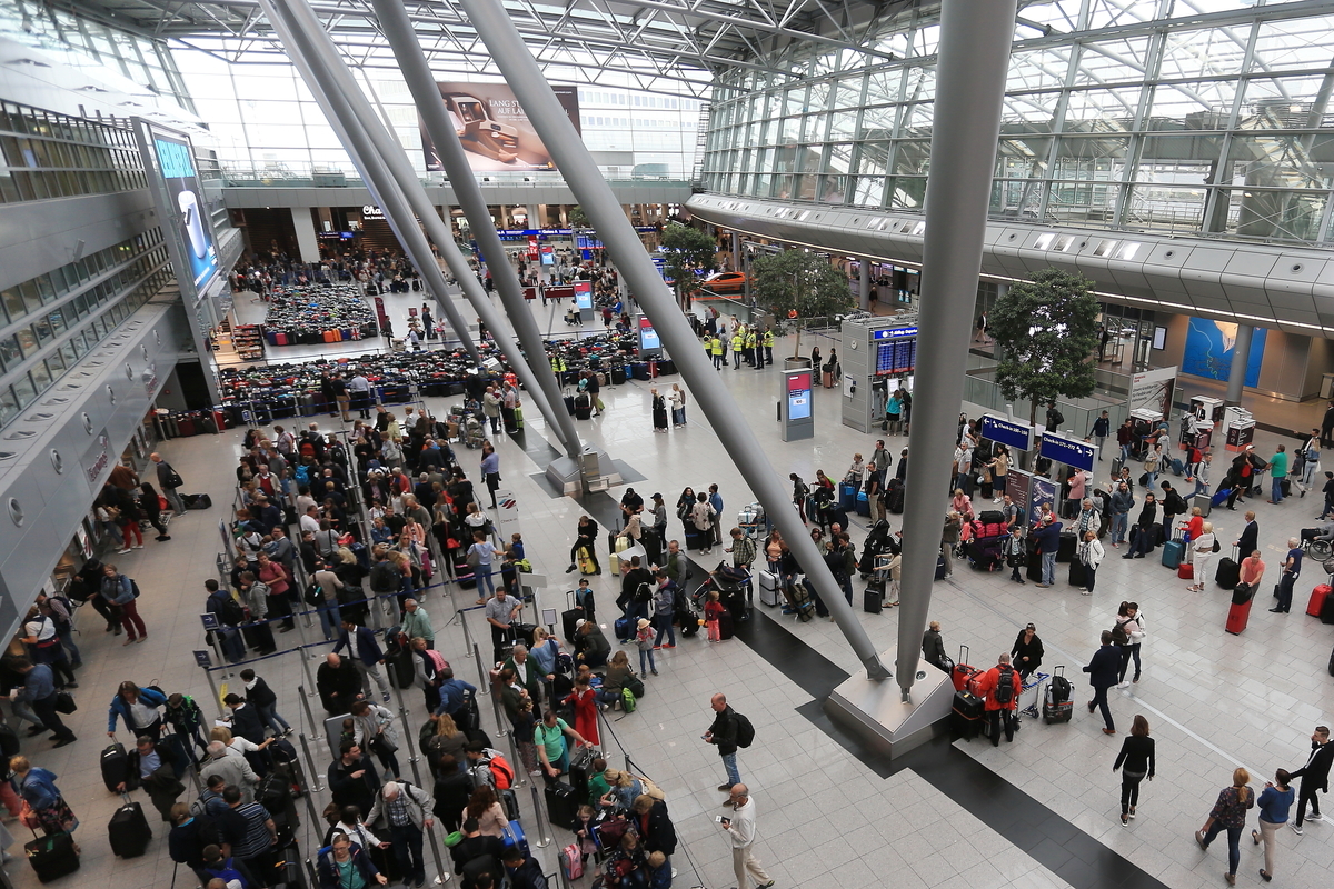 big airport terminal