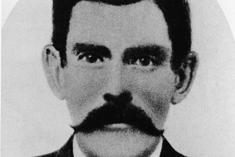 Portrait of American dentist, gambler and gunslinger 