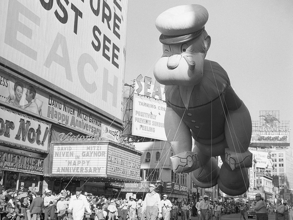 Popeye's Balloon Is Retired From The Macy's Parade