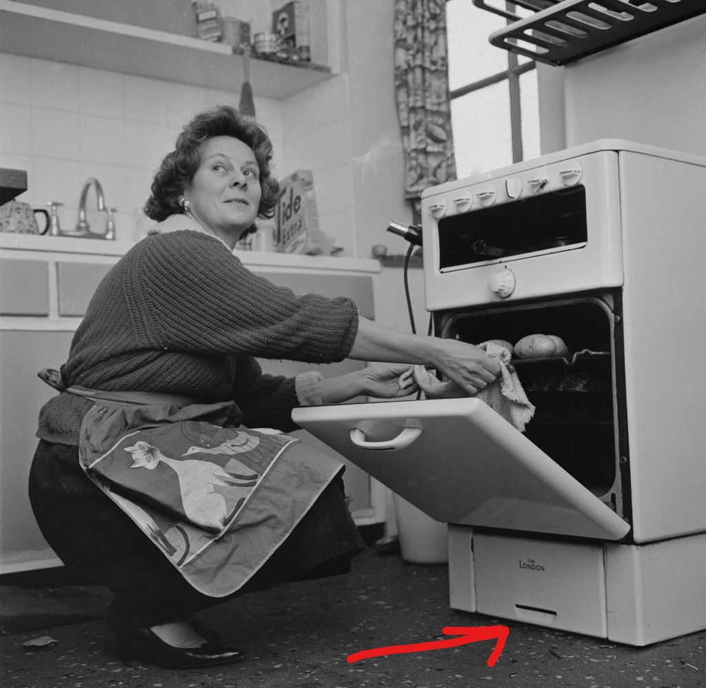 That Drawer At The Bottom Of Your Oven Is Actually Useful