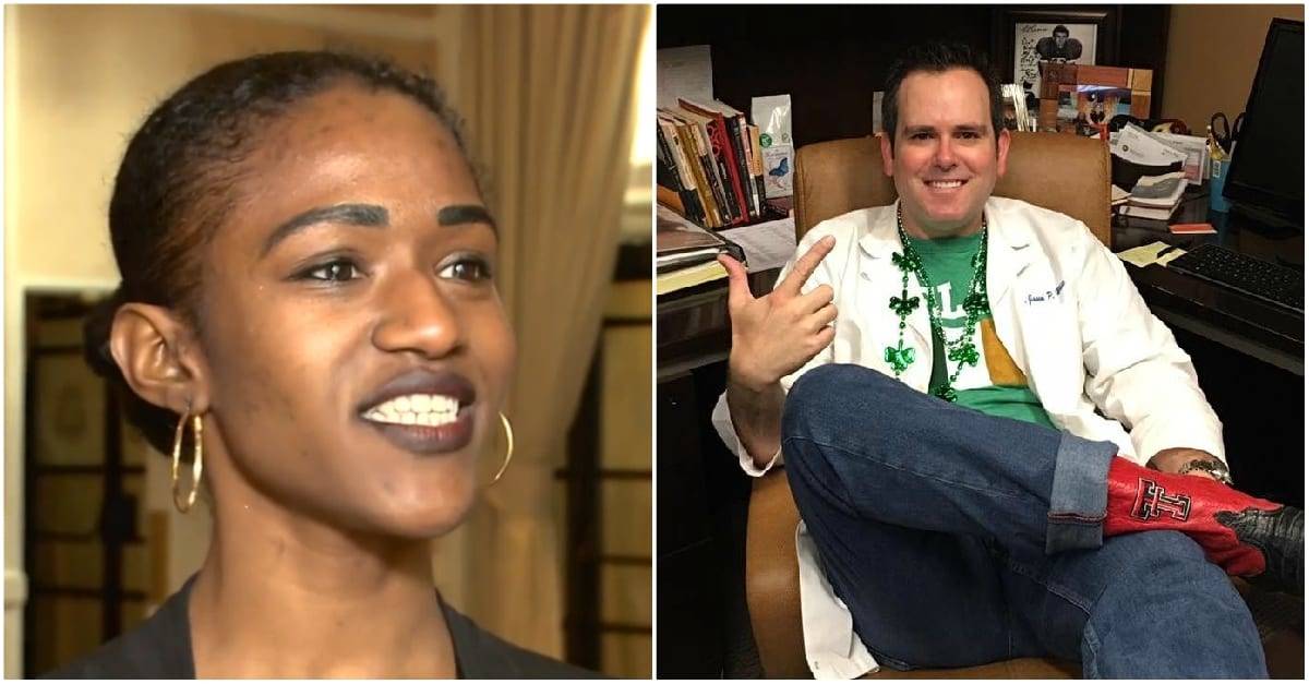 two people from different backgrounds