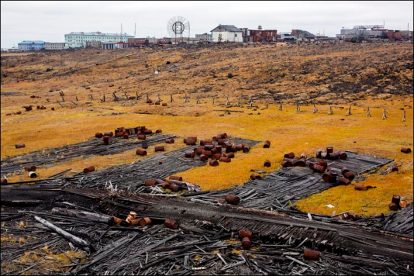 Could take another 15 years to clear up the Soviet junk. Liza Udilova/Greenpeace
