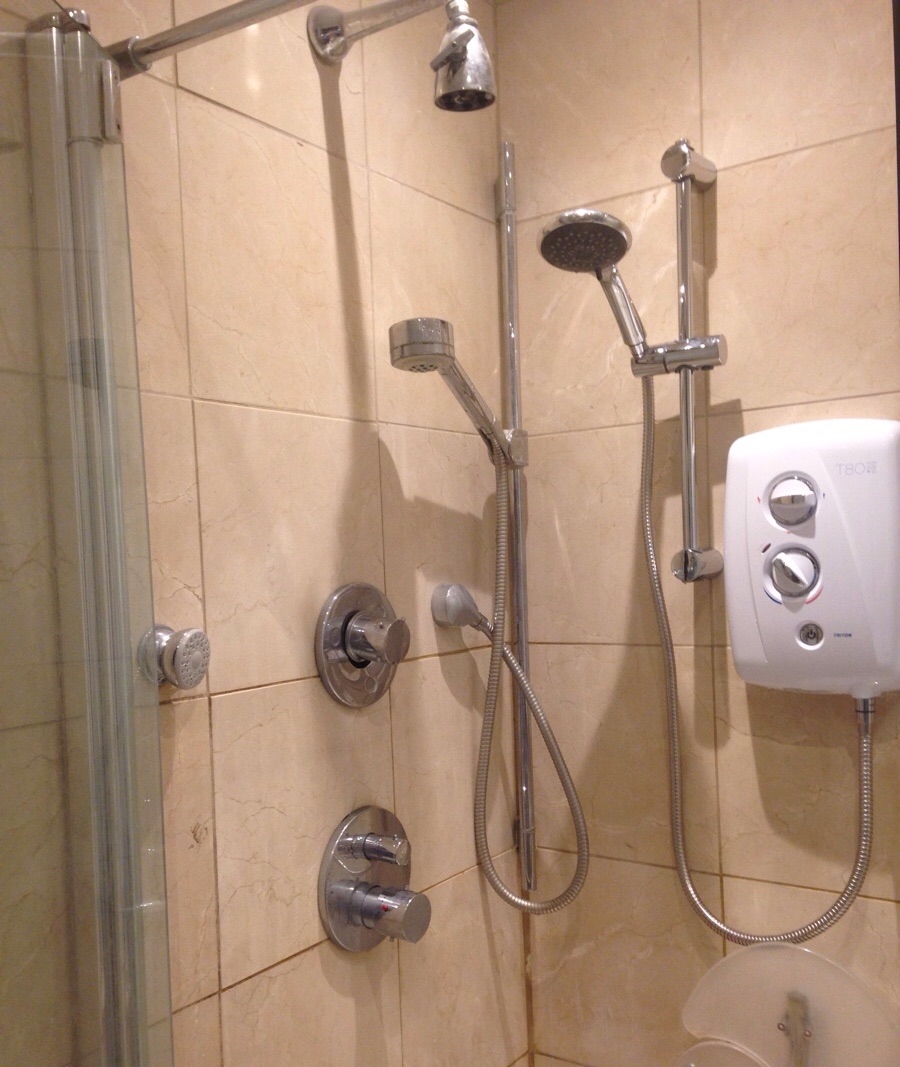 multiple shower heads