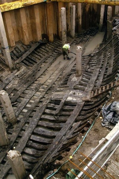 The amazing medieval ship. Credit: NEWPORT MUSEUMS AND HERITAGE SERVICE