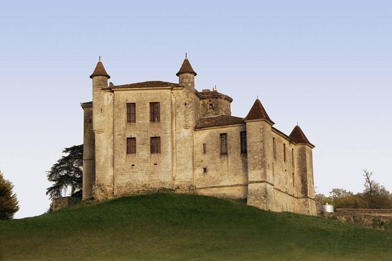 Exterior of a castle 