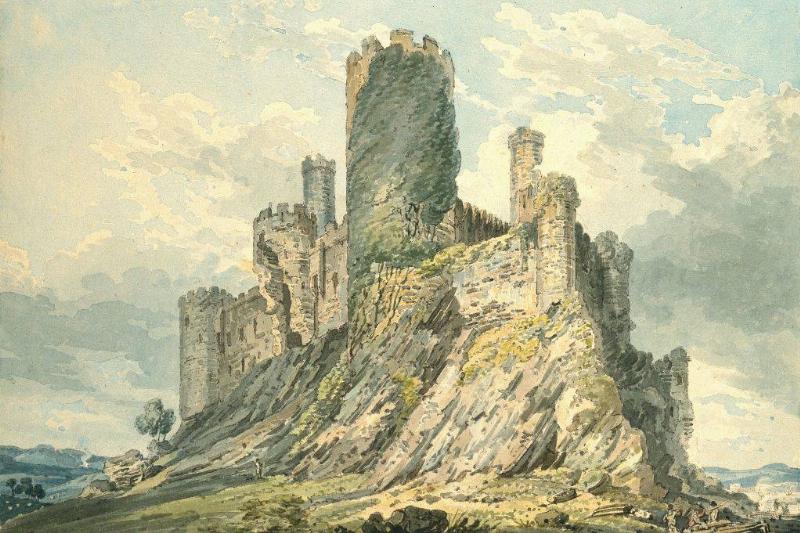 Painting of a castle 