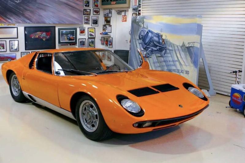 The 1969 Lamborghini Miura S