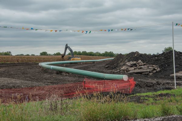 Dakota Access Pipeline being built in central Iowa. Carl Wycoff CC BY 2.0
