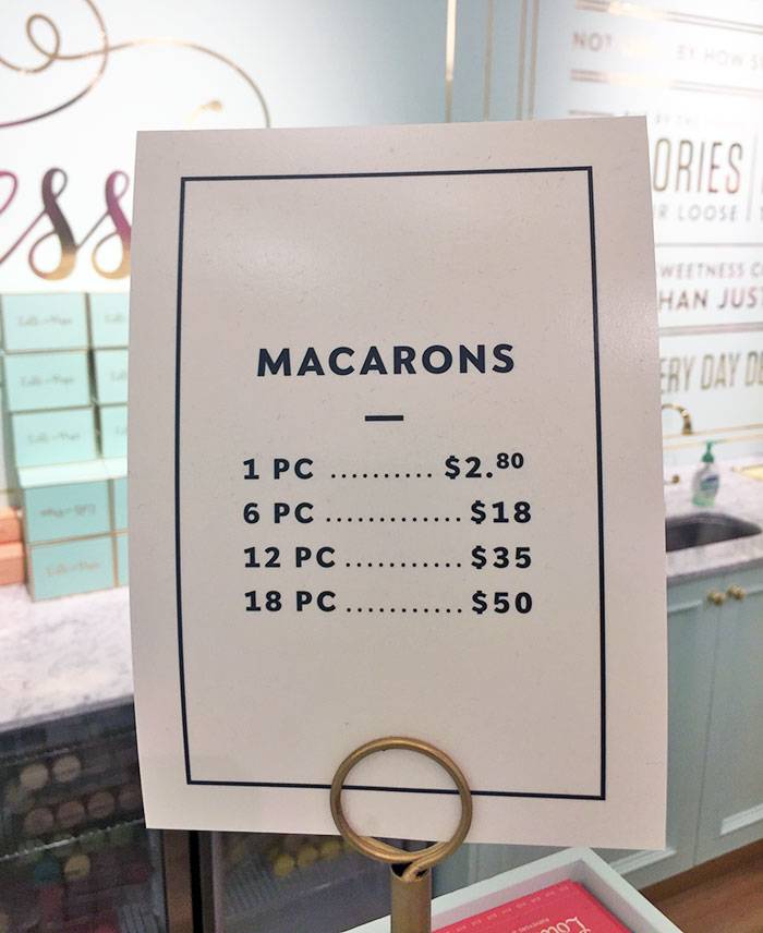 macarons sign