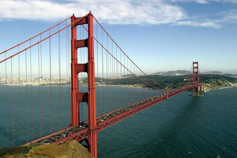 the golden gate bridge in san francisco, california