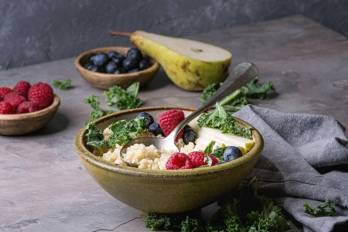 Berries and Quinoa