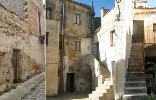 Some of the houses for sale in Sambuca, Sicily, for just €1. All photos provided by the Municipality of Sambuca di Sicilia.