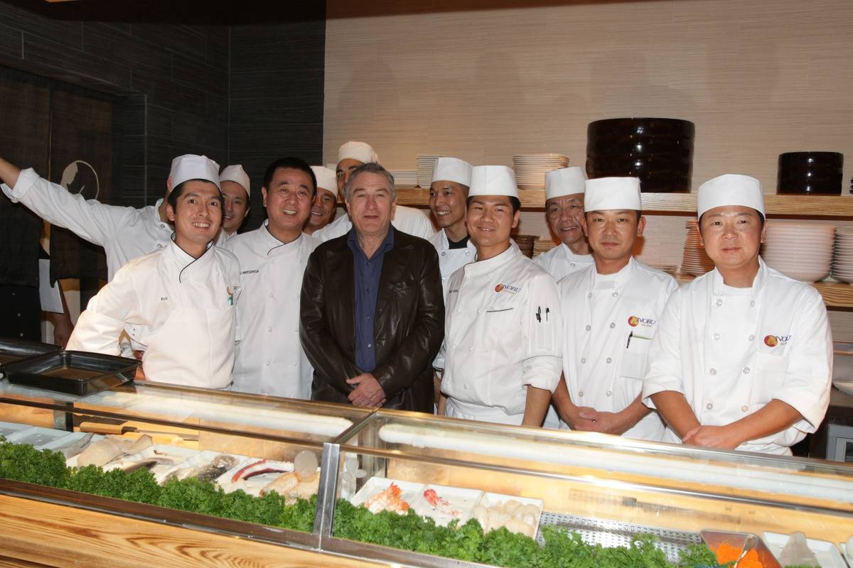 Robert De Niro Owns The High-Class Sushi Joint Nobu