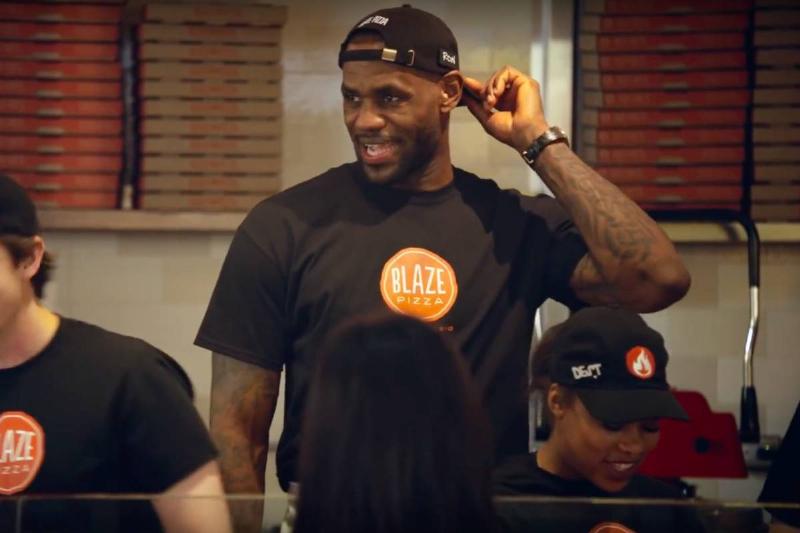 LeBron James Invested About A Million Dollars Into Blaze Pizza