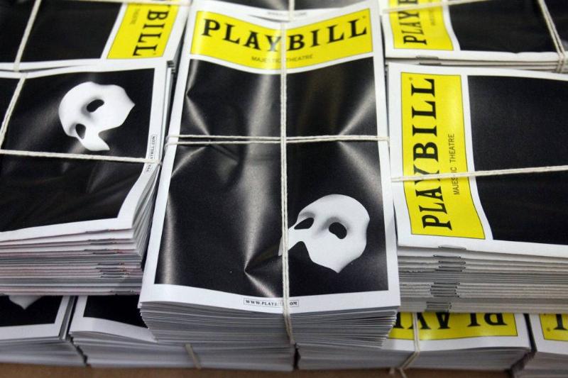 Phantom of the Opera Playbill 