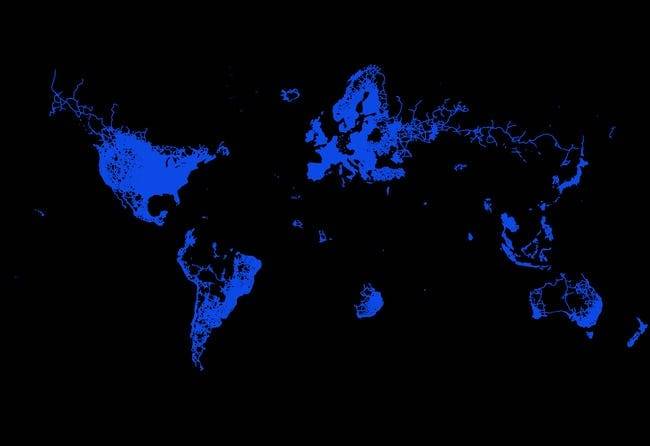 Parts Of The World Covered By Google Street View