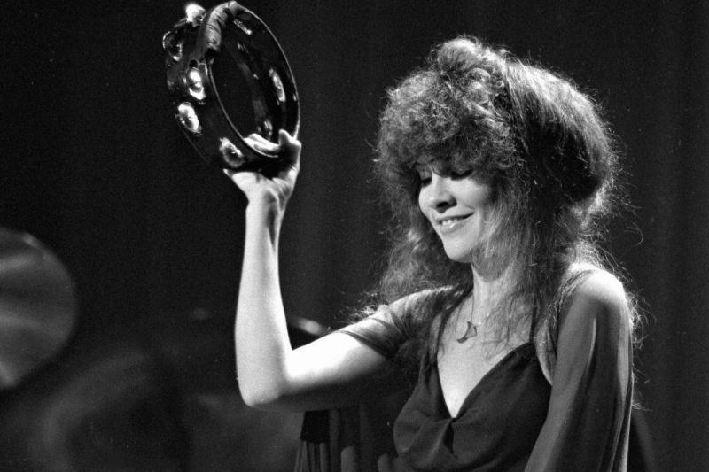 Stevie Nicks performs with Fleetwood Mac at the Boston Garden on Nov. 17, 1979.