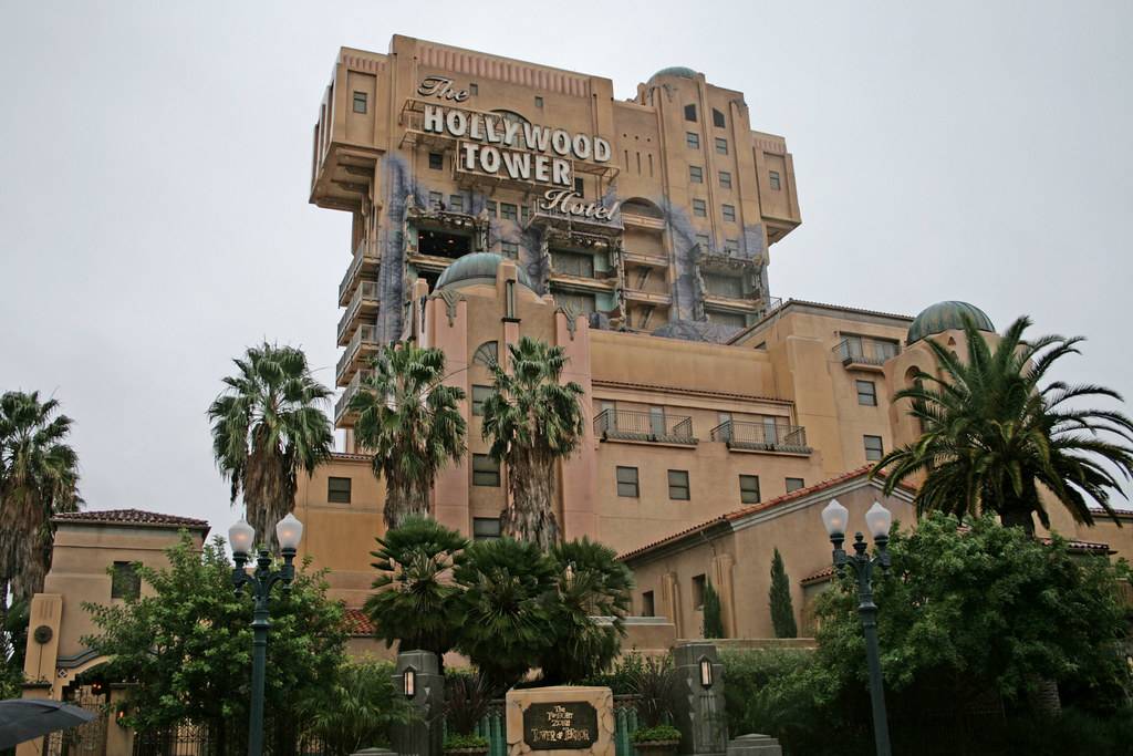 the twilight zone tower of terror at California Adventures
