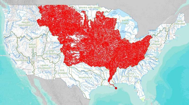 map-of-rivers-that-feed-into-the-mississippi-river