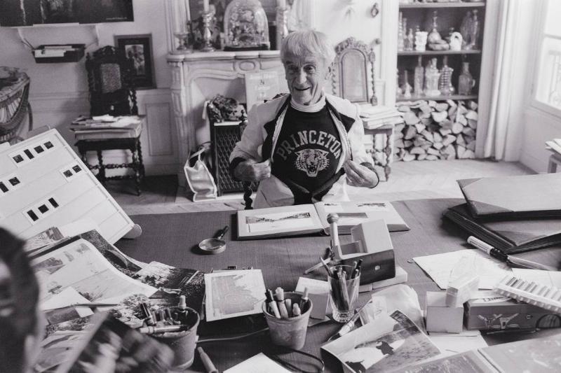 Photographer Jacques-Henri Lartigue at Home