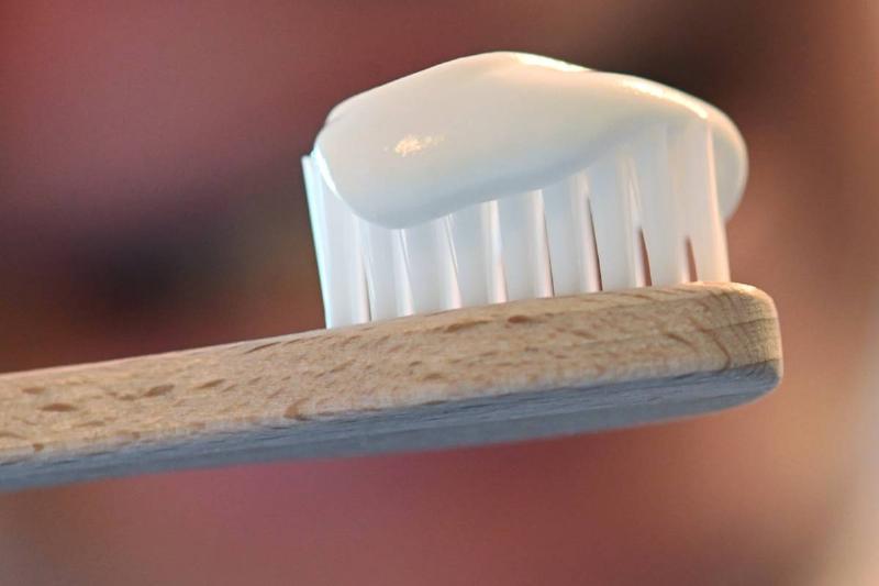 Wooden toothbrush of the drugstore chain dm