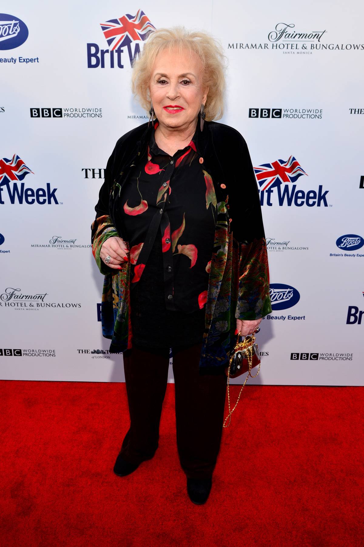 Actress Doris Roberts attends the 8th Annual BritWeek Launch Party in 2014.