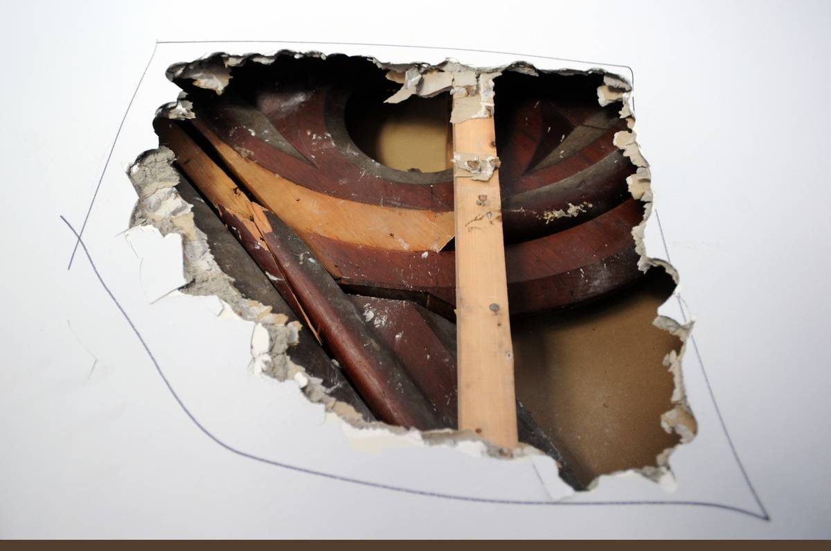 Lots Of Dust, Dirt, And Debris