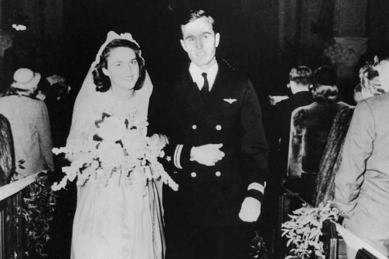Barbara Bush Wore Her Mother-In-Law's Veil
