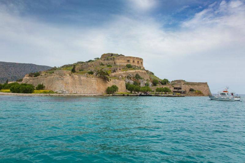 Spinalonga In Crete, Greece