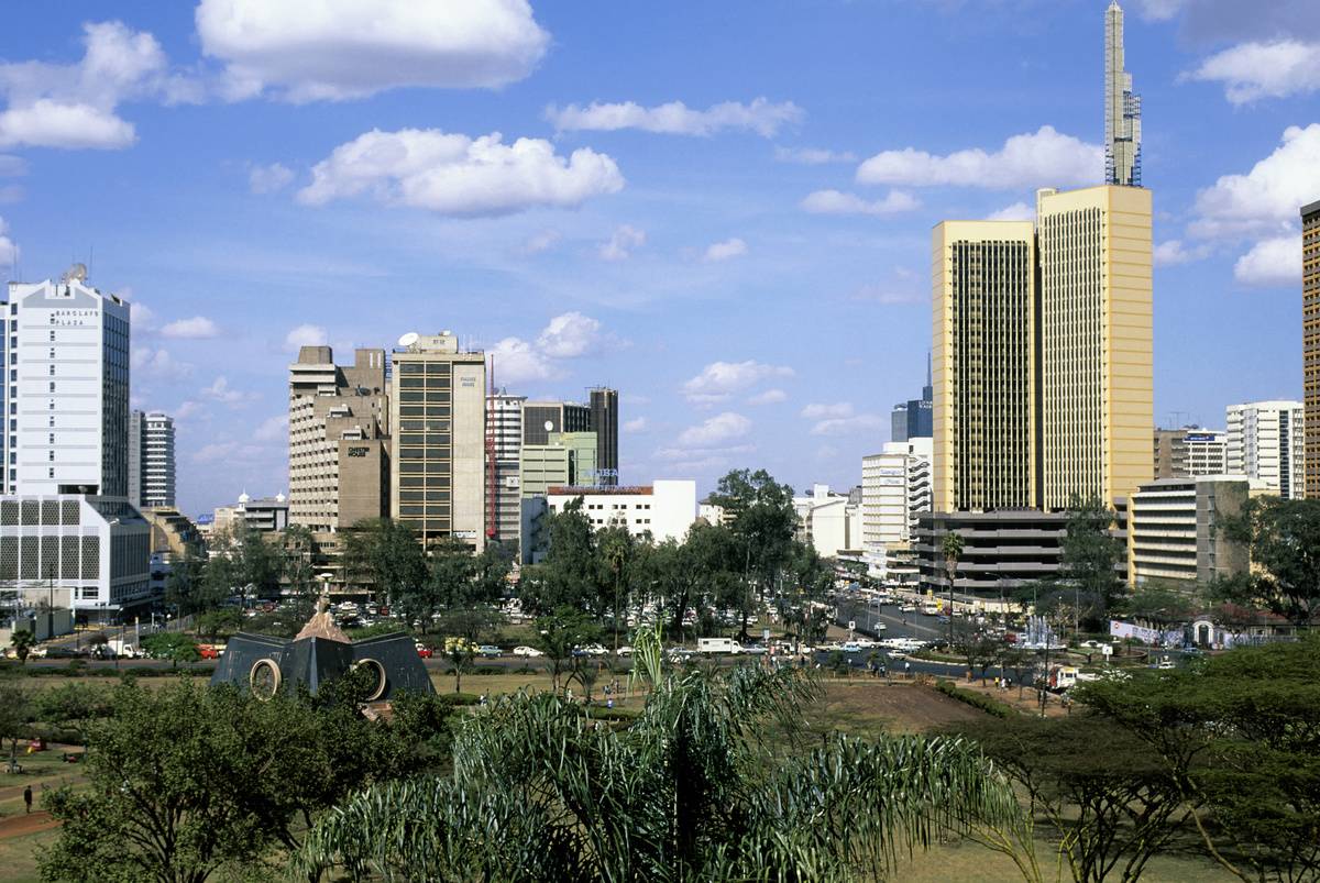 Kenya, Nairobi, Skyline...