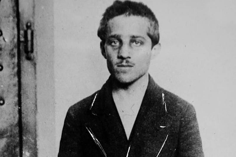 Picture of 19-year-old Gavrilo Princip
