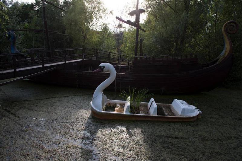 These Are Not The Swan Boats You're Looking For
