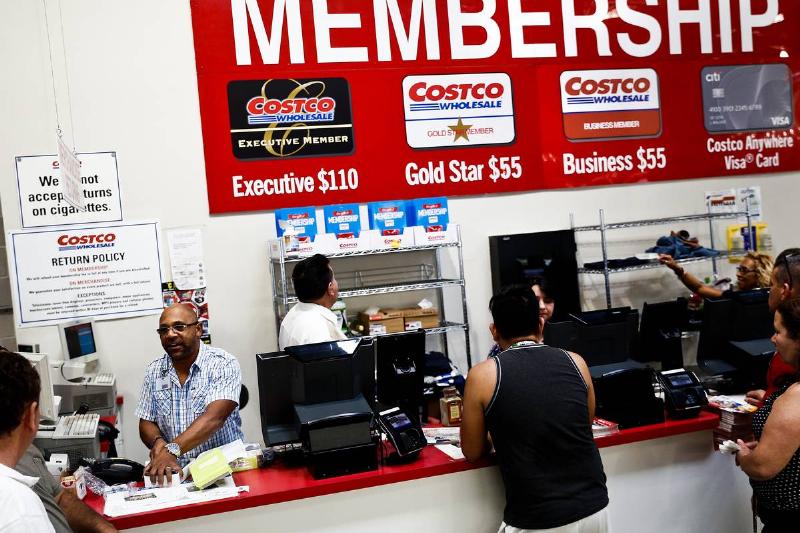 Inside A Costco Wholesale Corp. Store Ahead Of Earnings Figures