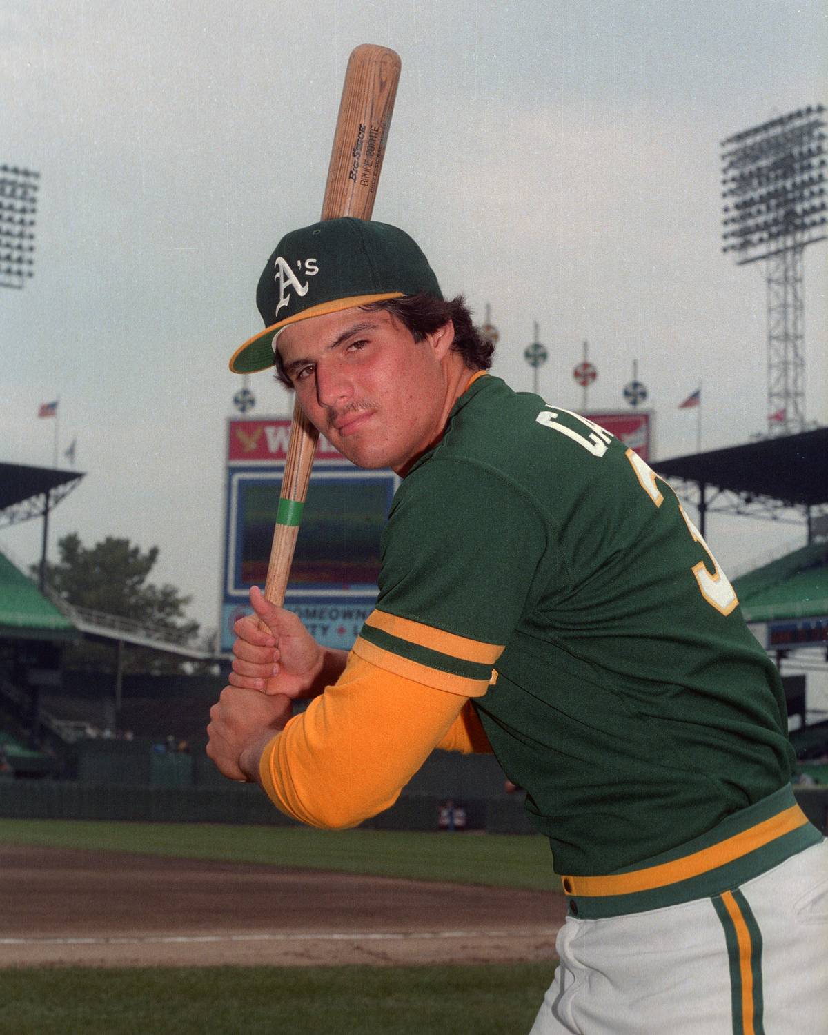 jose canseco with the oakland athletics