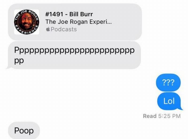 text from dad that's just a bunch of 