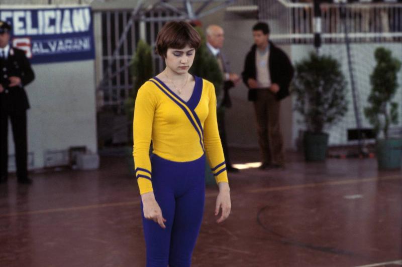 Nadia Comaneci à Rome en 1978