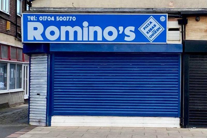 Romino's pizza place - domino's knock off