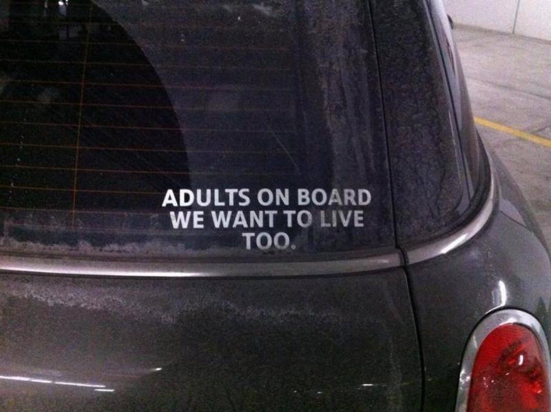 Bumper sticker 